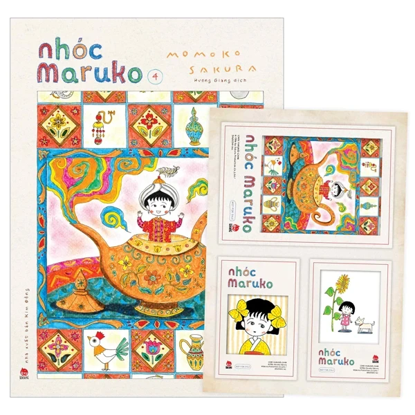 Nhóc Maruko - Tập 4 - Momoko Sakura (Mới 100%) Truyện tranh, NXB Kim Đồng - SÁCH ĐẠI HỌC