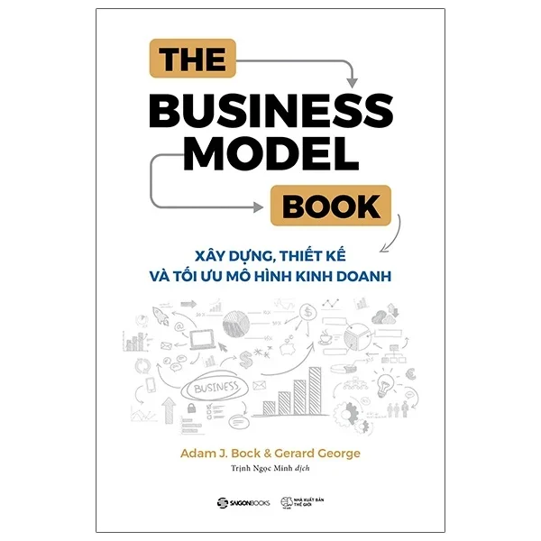 The Business Model Book: Xây Dựng, Thiết Kế Và Tối Ưu Mô Hình Kinh Doanh - Adam J Bock, Gerard George (Mới 100%) Quản trị, lãnh đạo, SaigonBooks - SÁCH ĐẠI HỌC