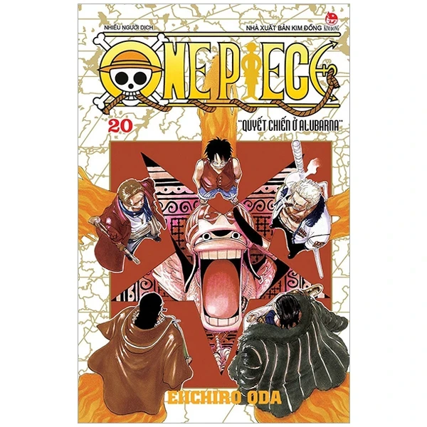 One Piece - Tập 20: Quyết Chiến Ở Alubarna - Eiichiro Oda (Mới 100%) Truyện tranh, NXB Kim Đồng - SÁCH ĐẠI HỌC