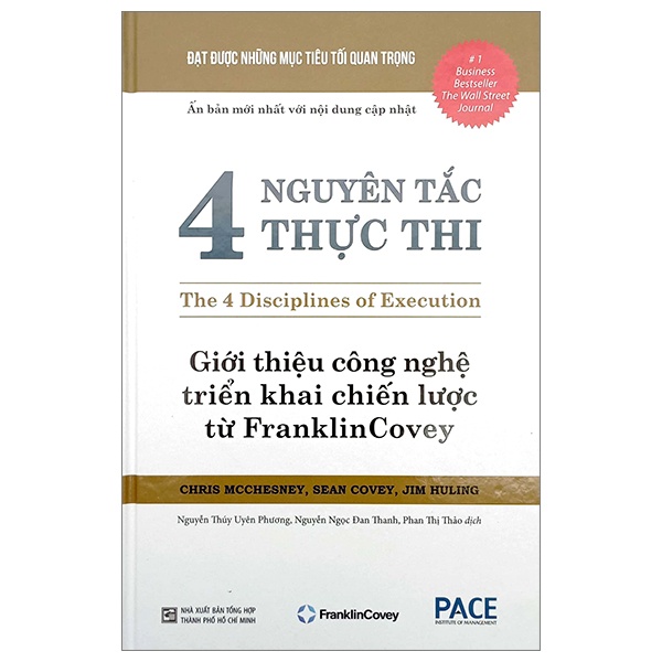 4 Nguyên Tắc Thực Thi (Bìa Cứng) - Chris McChesney, Sean Covey, Jim Huling (Mới 100%) Quản trị, lãnh đạo, NXB Tổng Hợp TPHCM - SÁCH ĐẠI HỌC