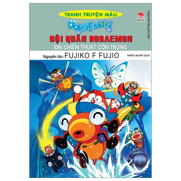 Doraemon - Tranh Truyện Màu - Đội Quân Doraemon - Đại Chiến Thuật Côn Trùng - Fujiko F Fujio (Mới 100%) Truyện tranh, NXB Kim Đồng - SÁCH ĐẠI HỌC