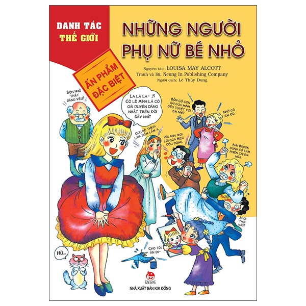 Danh Tác Thế Giới - Những Người Phụ Nữ Bé Nhỏ - Neung In Publishing Company, Louisa May Alcott (Mới 100%) Truyện thiếu nhi, NXB Kim Đồng - SÁCH ĐẠI HỌC