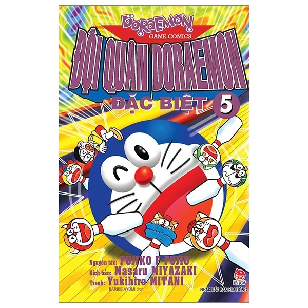 Đội Quân Doraemon Đặc Biệt - Tập 5 - Fujiko F Fujio, Yukihiro Mitani, Miyazaki Masaru (Mới 100%) Truyện tranh, NXB Kim Đồng - SÁCH ĐẠI HỌC