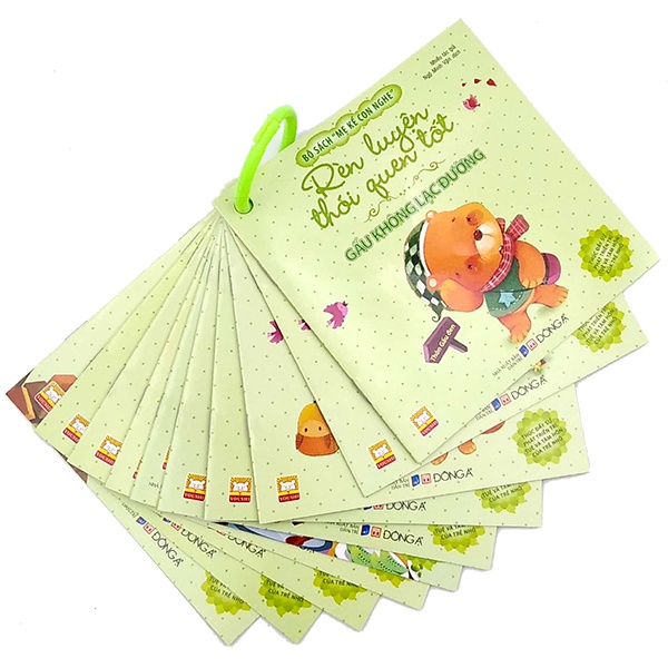 Bộ Sách Mẹ Kể Con Nghe - Rèn Luyện Thói Quen Tốt - Nhiều Tác Giả (Mới 100%) Kiến thức, kỹ năng sống cho trẻ, Đông A - SÁCH ĐẠI HỌC