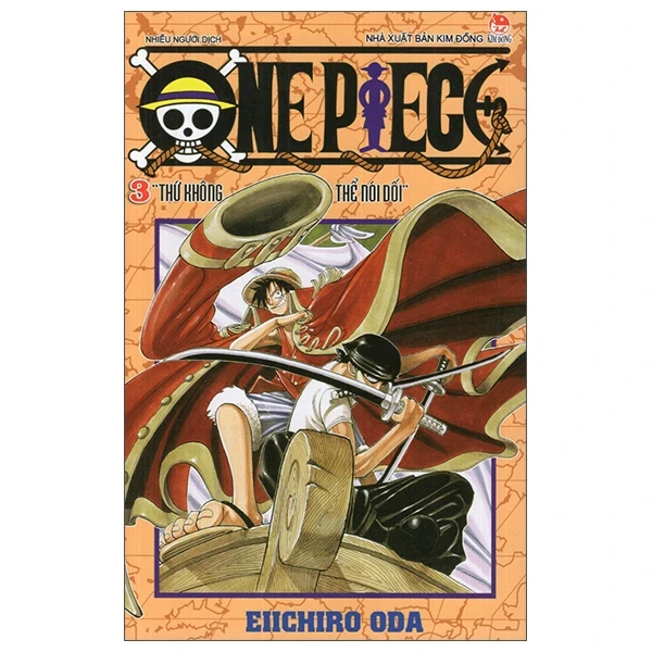 One Piece - Tập 3: Thứ Không Thể Nói Dối - Eiichiro Oda (Mới 100%) Truyện tranh, NXB Kim Đồng - SÁCH ĐẠI HỌC