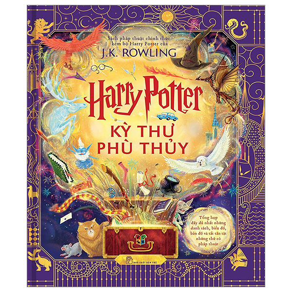 Harry Potter - Kỳ Thư Phù Thủy (Bìa Cứng) - J. K. Rowling (Mới 100%) Huyền bí, giả tưởng, kinh dị, NXB Trẻ - SÁCH ĐẠI HỌC