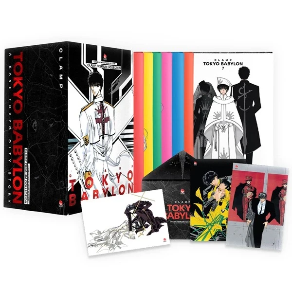 Boxset Tokyo Babylon (Hộp 7 Tập) - Clamp (Mới 100%) Truyện trinh thám, kiếm hiệp, NXB Kim Đồng - SÁCH ĐẠI HỌC