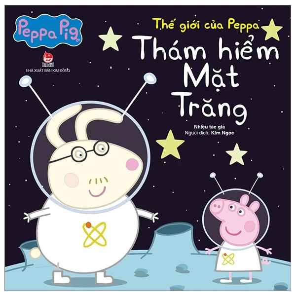 Thế Giới Của Peppa - Thám Hiểm Mặt Trăng - Nhiều Tác Giả (Mới 100%) Truyện thiếu nhi, NXB Kim Đồng - SÁCH ĐẠI HỌC