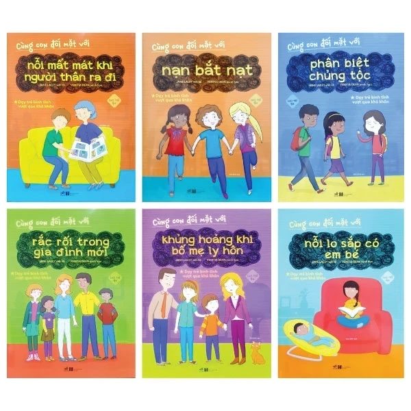 Cùng Con Đối Mặt (Bộ 6 Cuốn) - Jane Lacey, Venitia Dean (Mới 100%) Kiến thức, kỹ năng sống cho trẻ, Nhã Nam - SÁCH ĐẠI HỌC