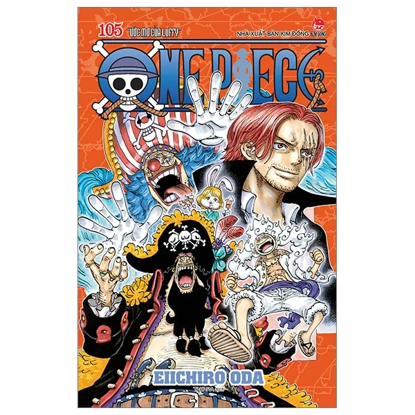 One Piece - Tập 105: “Ước Mơ Của Luffy” - Bản Bìa Áo - Eiichiro Oda (Mới 100%) Manga, comic, NXB Kim Đồng - SÁCH ĐẠI HỌC