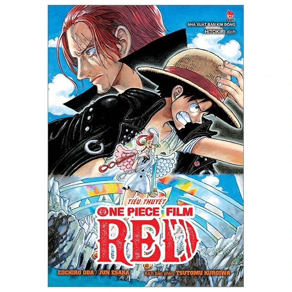Tiểu Thuyết One Piece Film RED - Eiichiro Oda, Jun Esaka, Tsutomu Kroiwa (Mới 100%) Truyện tranh, NXB Kim Đồng - SÁCH ĐẠI HỌC
