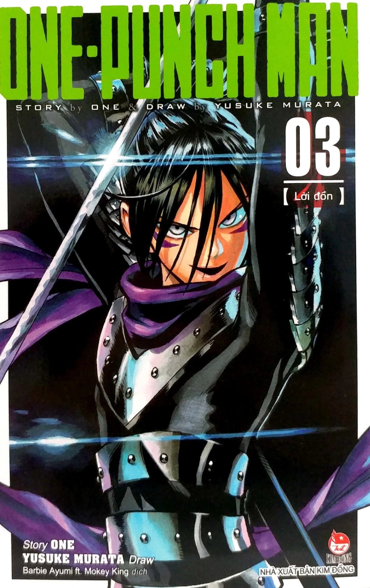 One-Punch Man - Tập 3 - Lời Đồn - One, Yusuke Murata (Mới 100%) Manga, comic, NXB Kim Đồng - SÁCH ĐẠI HỌC
