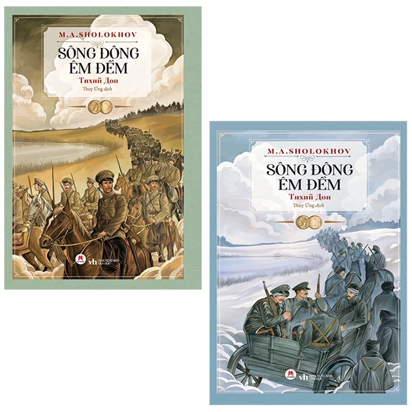 Sông Đông Êm Đềm (Bộ 2 Tập) - M. A. Sholokhov (Mới 100%) Tiểu thuyết, Huy Hoàng - SÁCH ĐẠI HỌC