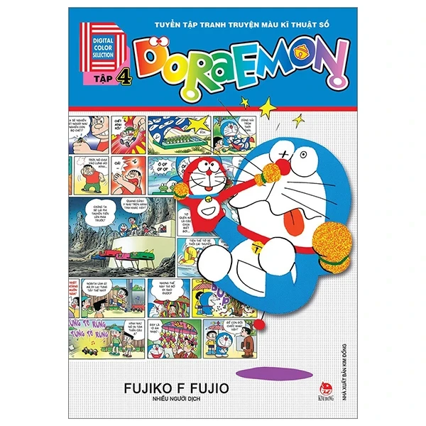 Doraemon - Tuyển Tập Tranh Truyện Màu Kĩ Thuật Số - Tập 4 - Fujiko F Fujio (Mới 100%) Truyện tranh, NXB Kim Đồng - SÁCH ĐẠI HỌC