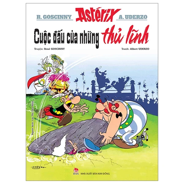 Asterix - Cuộc Đấu Của Những Thủ Lĩnh - René Goscinny, Albert Uderzo (Mới 100%) Truyện tranh, NXB Kim Đồng - SÁCH ĐẠI HỌC