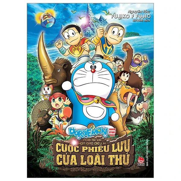 Doraemon - Movie Story Màu - Nobita Và Hòn Đảo Diệu Kì - Cuộc Phiêu Lưu Của Loài Thú - Fujiko F Fujio (Mới 100%) Truyện tranh, NXB Kim Đồng - SÁCH ĐẠI HỌC