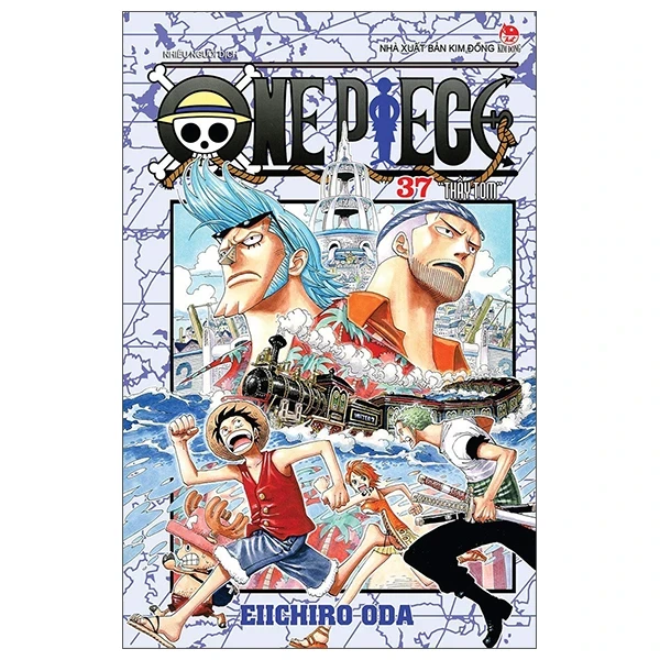 One Piece - Tập 37: Thầy Tom - Eiichiro Oda (Mới 100%) Truyện tranh, NXB Kim Đồng - SÁCH ĐẠI HỌC