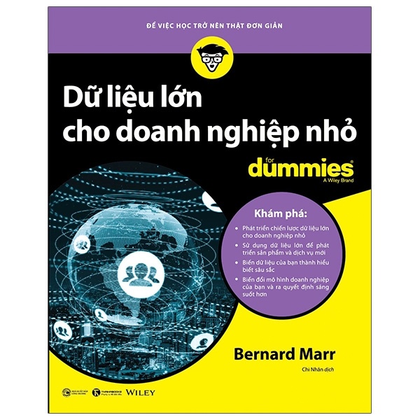Dữ Liệu Lớn Cho Doanh Nghiệp Nhỏ For Dummies - Bernard Marr (Mới 100%) Quản trị, lãnh đạo, Thái Hà Books - SÁCH ĐẠI HỌC