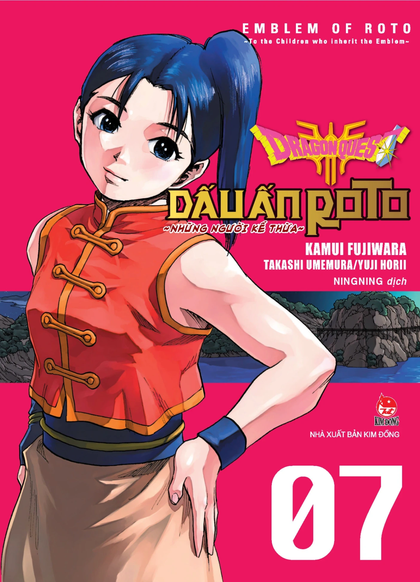 Dragon Quest - Dấu Ấn Roto - Những Người Kế Thừa - Tập 7 - Kamui Fujiwara, Jun Eishima, Yuji Horii (Mới 100%) Truyện tranh, NXB Kim Đồng - SÁCH ĐẠI HỌC
