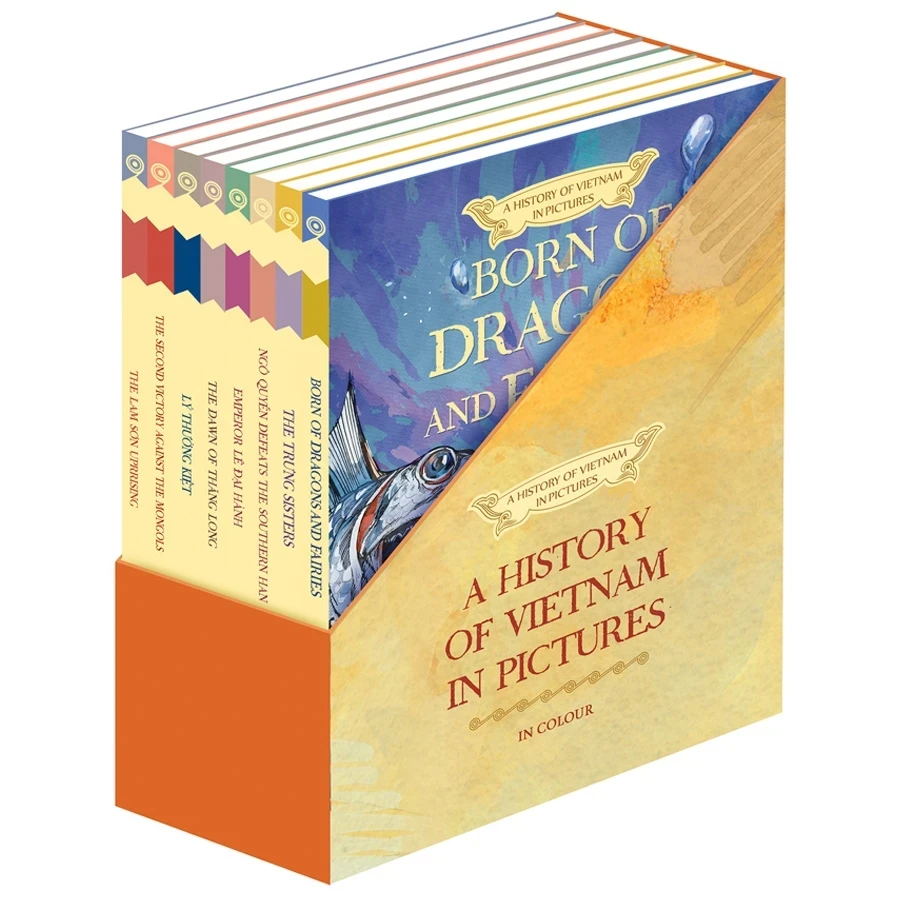 Boxset A History Of Vietnam In Pictures (In Colour) 2 (Bìa Cứng) (Bộ 8 Cuốn) - Nhiều Tác Giả (Mới 100%) Lịch sử, địa lí Việt Nam, NXB Trẻ - SÁCH ĐẠI HỌC