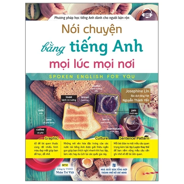 Nói Chuyện Bằng Tiếng Anh Mọi Lúc Mọi Nơi - Josephine Lin (Mới 100%) Tiếng Anh, NXB Tổng Hợp TPHCM - SÁCH ĐẠI HỌC