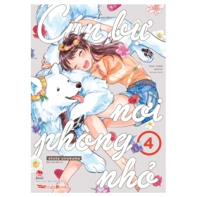 Cún Bự Nơi Phòng Nhỏ - Tập 4 - Shota Sirokuma (Mới 100%) Manga, comic, NXB Kim Đồng - SÁCH ĐẠI HỌC