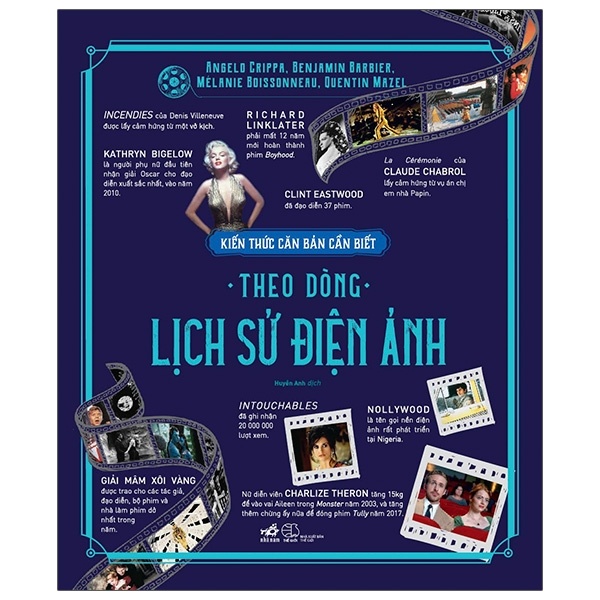 Kiến Thức Căn Bản Cần Biết - Theo Dòng Lịch Sử Điện Ảnh - Angelo Crippa, Benjamin Barbier, Mélanie Boissonneau, Quentin Ma (Mới 100%) Âm nhạc, điện ảnh, Nhã Nam - SÁCH ĐẠI HỌC