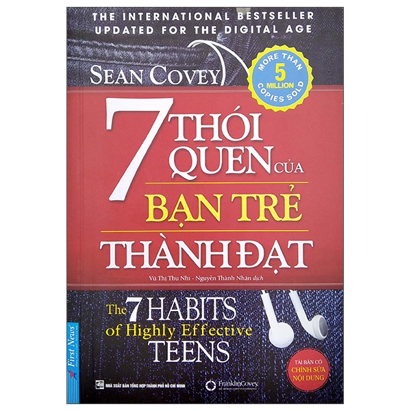 7 Thói Quen Của Bạn Trẻ Thành Đạt - Sean Covey (Mới 100%) Sách tư duy, kỹ năng sống, First News - SÁCH ĐẠI HỌC