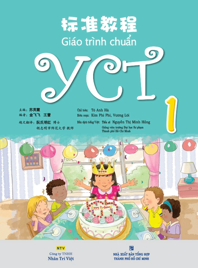 Giáo Trình Chuẩn YCT 1 (CD) - Tô Anh Hà, Kim Phi Phi, Vương Lôi (Mới 100%) Tiếng Hoa, NXB Tổng Hợp TPHCM - SÁCH ĐẠI HỌC