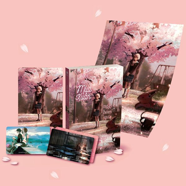 Đợi Anh Trong Mùa Xuân Ngày Hôm Qua - Bản Đặc Biệt - Mei Hachimoku, Kukka (Mới 100%) Light novel, Thái Hà Books - SÁCH ĐẠI HỌC