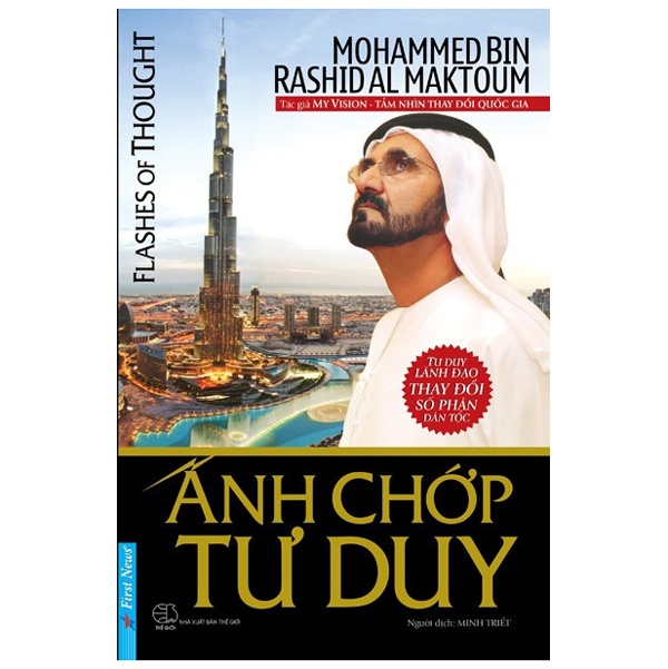 Ánh Chớp Tư Duy - Mohammed Bin Rashid Al Maktoum (Mới 100%) Sách tư duy, kỹ năng sống, First News - SÁCH ĐẠI HỌC