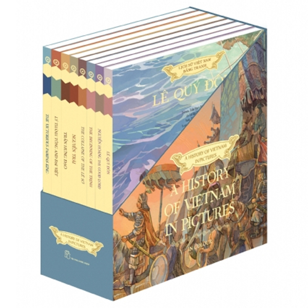 Boxset A History Of Vietnam In Pictures (In Colour) (Bìa Cứng) (Bộ 8 Cuốn) - Nhiều Tác Giả (Mới 100%) Lịch sử, địa lí Việt Nam, NXB Trẻ - SÁCH ĐẠI HỌC