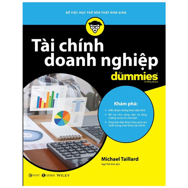 Tài Chính Doanh Nghiệp For Dummies - Michael Taillard (Mới 100%) Tài chính, ngân hàng, Thái Hà Books - SÁCH ĐẠI HỌC