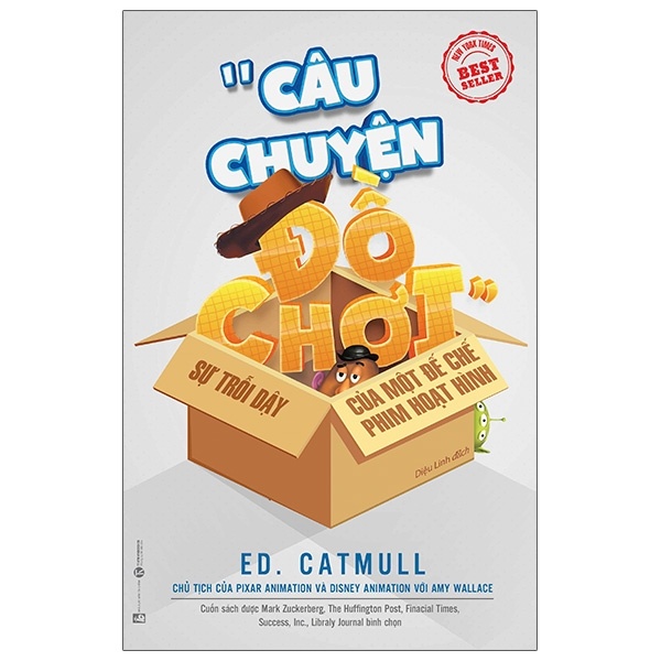 Câu Chuyện Đồ Chơi - Sự Trỗi Dậy Của Một Đế Chế Phim Hoạt Hình (2020) - Ed Catmull (Mới 100%) Nhân vật, bài học kinh doanh, Thái Hà Books - SÁCH ĐẠI HỌC