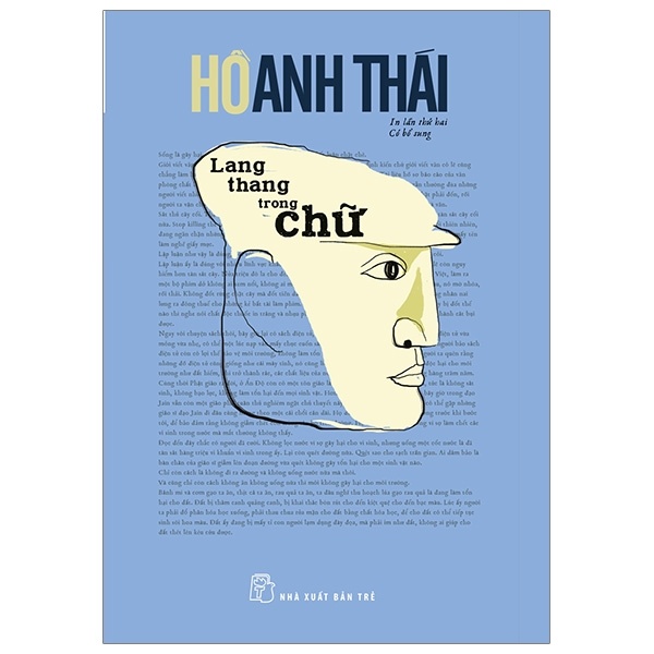 Lang Thang Trong Chữ - Hồ Anh Thái (Mới 100%) Phóng sự, ký sự, phê bình văn học, NXB Trẻ - SÁCH ĐẠI HỌC