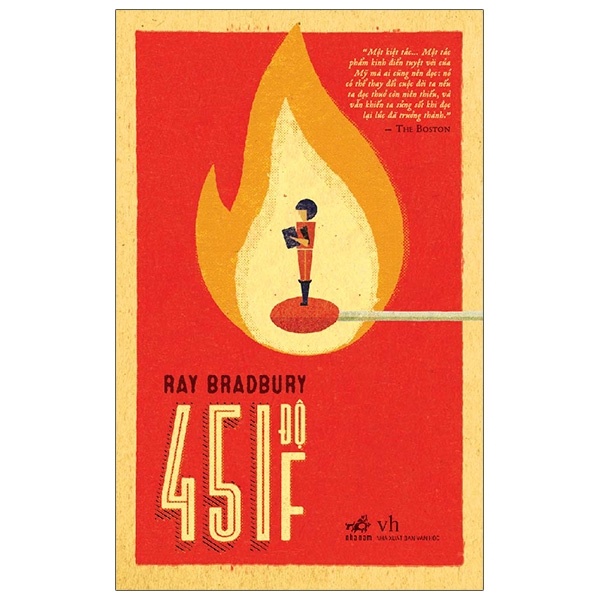 451 Độ F (Bìa Cứng) - Ray Bradbury (Mới 100%) Tiểu thuyết, Nhã Nam - SÁCH ĐẠI HỌC