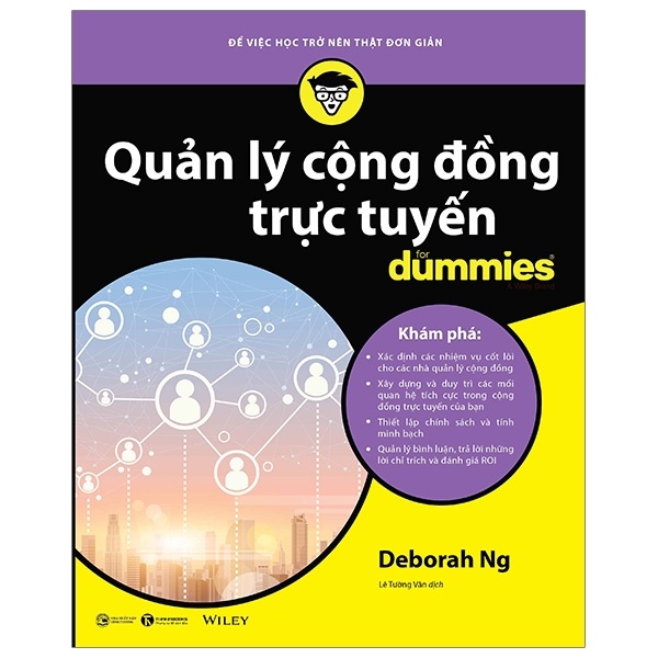 Quản Lý Cộng Đồng Trực Tuyến For Dummies - Deborah Ng (Mới 100%) Quản trị, lãnh đạo, Thái Hà Books - SÁCH ĐẠI HỌC