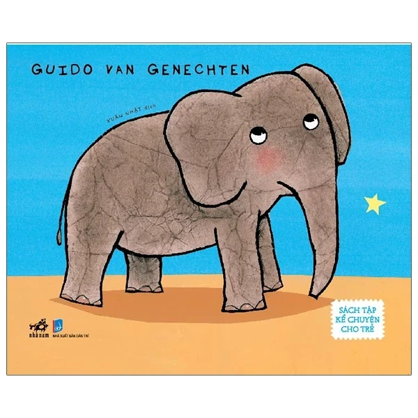 Sách Tập Kể Chuyện Cho Trẻ - Mặt Trăng Đang Buồn - Guido Van Genechten (Mới 100%) Truyện thiếu nhi, Nhã Nam - SÁCH ĐẠI HỌC