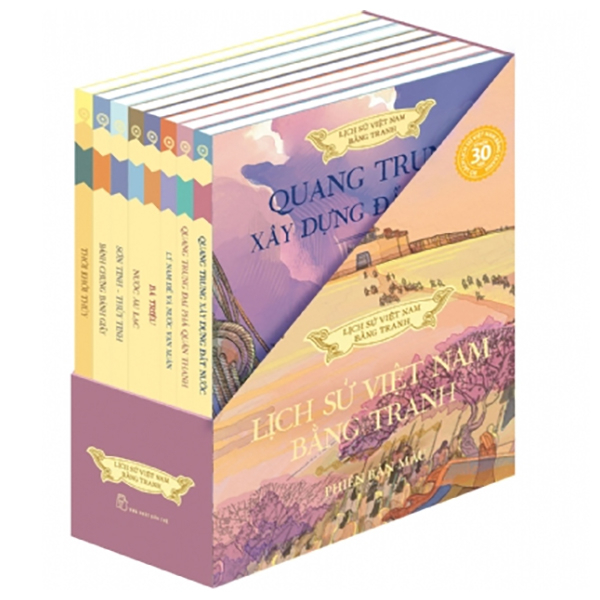 Boxset Lịch Sử Việt Nam Bằng Tranh - Phần 3 - Bìa Cứng (Hộp 8 Cuốn) - Nhiều Tác Giả (Mới 100%) Lịch sử, địa lí Việt Nam, NXB Trẻ - SÁCH ĐẠI HỌC