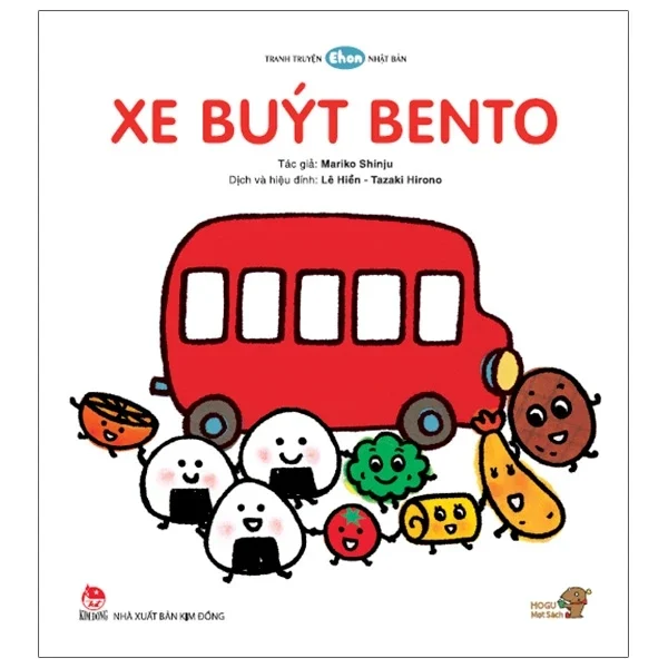 Truyện Tranh Ehon Nhật Bản - Xe Buýt Bento - Mariko Shinju (Mới 100%) Truyện thiếu nhi, NXB Kim Đồng - SÁCH ĐẠI HỌC