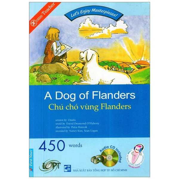 Happy Reader - Chú Chó Vùng Flanders - Ouida (Mới 100%) Tiếng Anh, First News - SÁCH ĐẠI HỌC