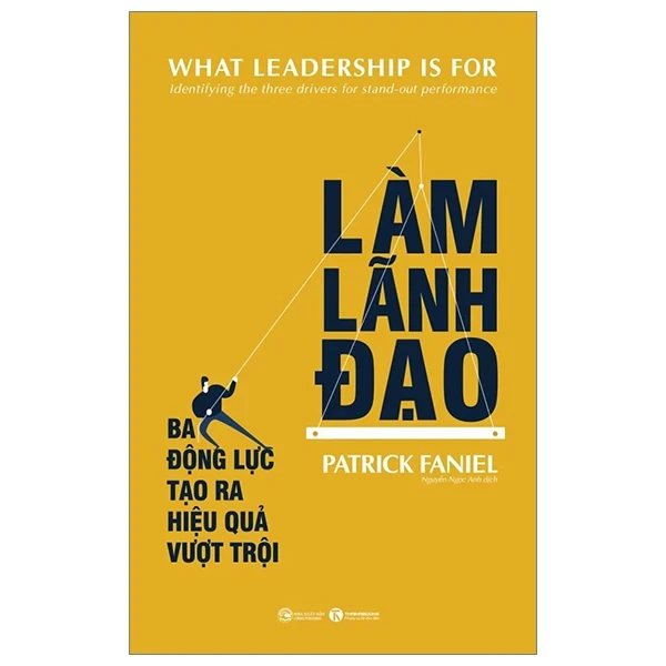 Làm Lãnh Đạo - Ba Động Lực Tạo Ra Hiệu Quả Vượt Trội - Patrick Faniel (Mới 100%) Quản trị, lãnh đạo, Thái Hà Books - SÁCH ĐẠI HỌC