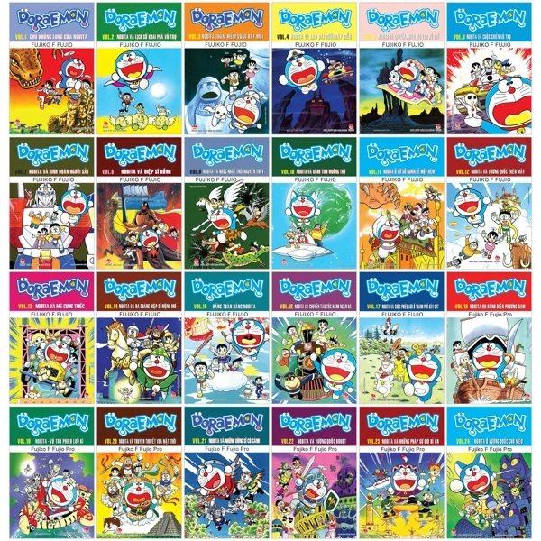 Doraemon - Truyện Dài (Bộ 24 Tập) - Fujiko F. Fujio (Mới 100%) Truyện tranh, NXB Kim Đồng - SÁCH ĐẠI HỌC