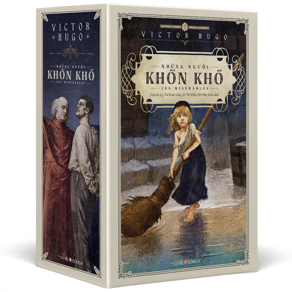 Boxset Những Người Khốn Khổ (Bộ 5 Tập) - Victor Hugo, Gustave Brion, Émile Bayard (Mới 100%) Tác phẩm kinh điển, Đông A - SÁCH ĐẠI HỌC