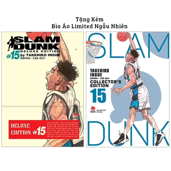 Slam Dunk - Deluxe Edition - Tập 15 - Takehiko Inoue (Mới 100%) Truyện tranh, NXB Kim Đồng - SÁCH ĐẠI HỌC