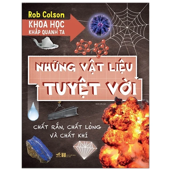 Khoa Học Khắp Quanh Ta - Những Vật Liệu Tuyệt Vời - Rob Colson (Mới 100%) Kiến thức bách khoa, Nhã Nam - SÁCH ĐẠI HỌC