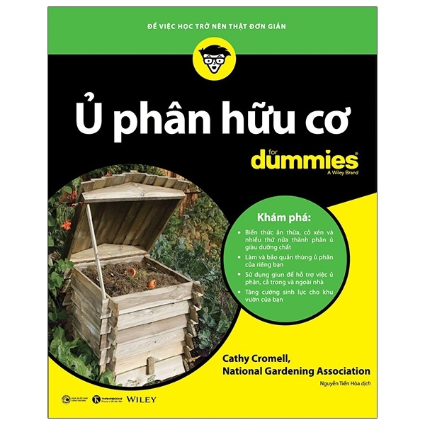 Ủ Phân Hữu Cơ For Dummies - Cathy Cromell, The National Gardening Association (Mới 100%) Sách nông, lâm, ngư nghiệp, Thái Hà Books - SÁCH ĐẠI HỌC