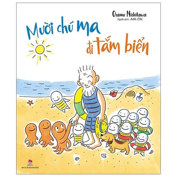 Mười Chú Ma Đi Tắm Biển - Osamu Nishikawa (Mới 100%) Truyện thiếu nhi, NXB Kim Đồng - SÁCH ĐẠI HỌC