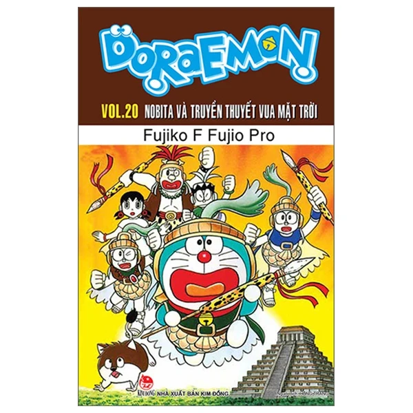 Doraemon - Truyện Dài - Tập 20: Nobita Và Truyền Thuyết Vua Mặt Trời - Fujiko F Fujio (Mới 100%) Truyện tranh, NXB Kim Đồng - SÁCH ĐẠI HỌC