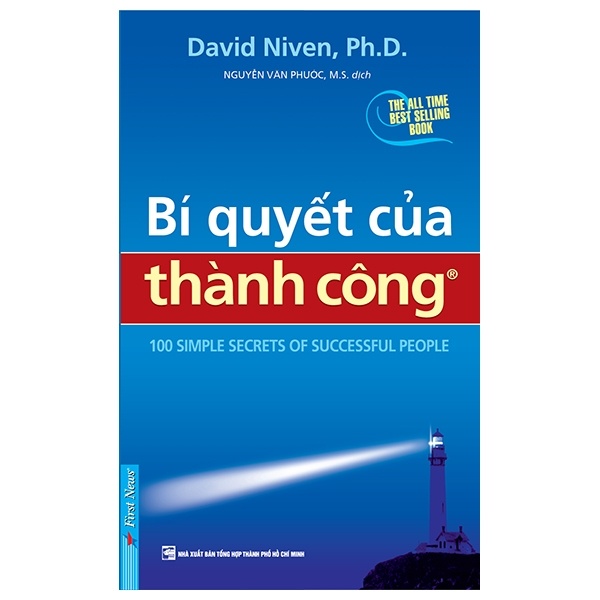 Bí Quyết Của Thành Công - David Niven, Ph.D. (Mới 100%) Sách tư duy, kỹ năng sống, First News - SÁCH ĐẠI HỌC